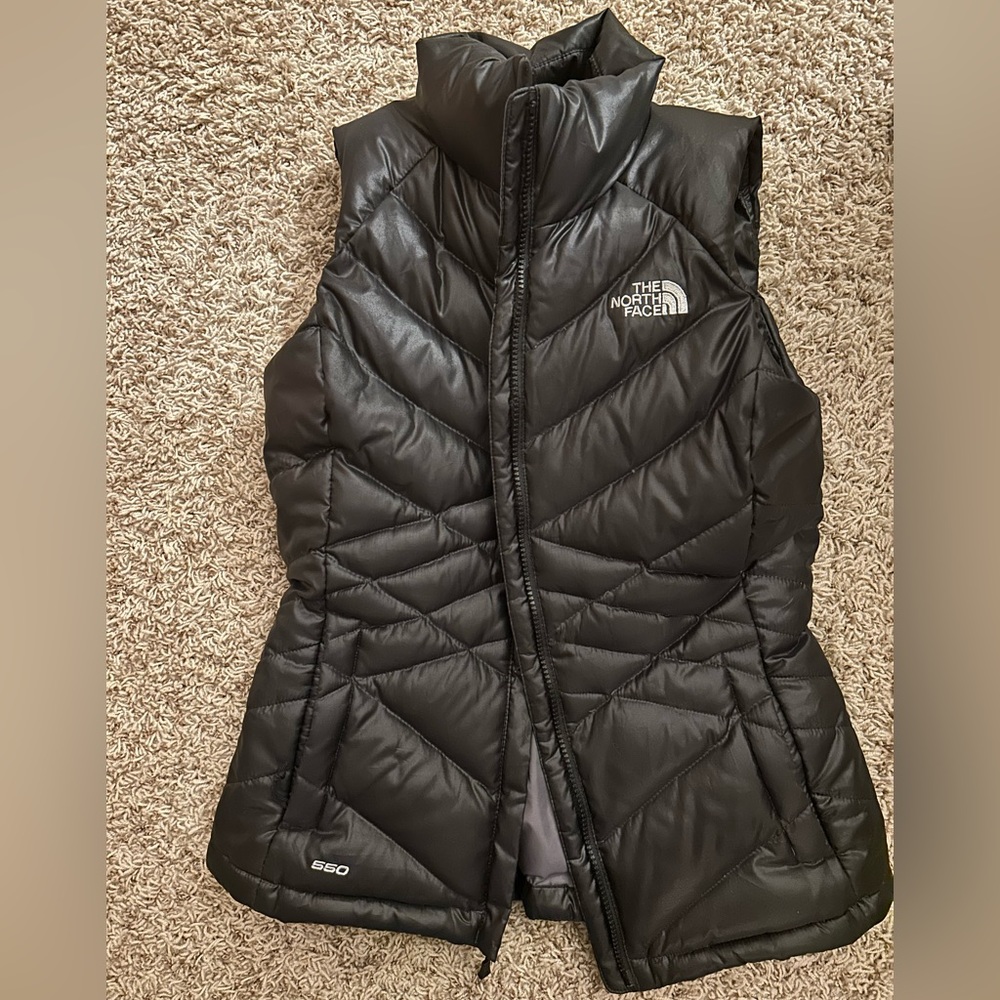 Northface Black Vest XS